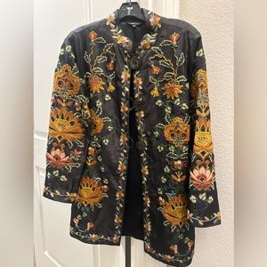 John Mark  Gorgeous silk jacket